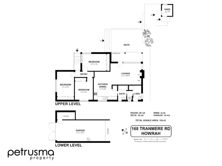 Floorplan of Homely house listing, 168 Tranmere Road, Howrah TAS 7018