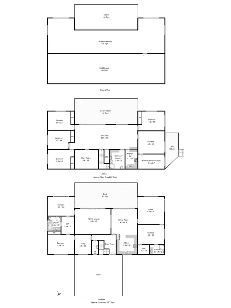 Floorplan of Homely house listing, 6 Longview Lane, Granton TAS 7030
