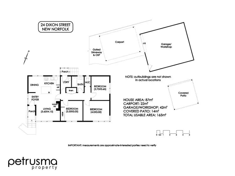 Floorplan of Homely house listing, 24 Dixon Street, New Norfolk TAS 7140