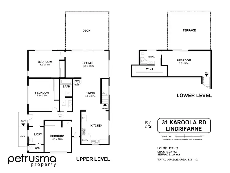 Floorplan of Homely house listing, 31 Karoola Road, Lindisfarne TAS 7015
