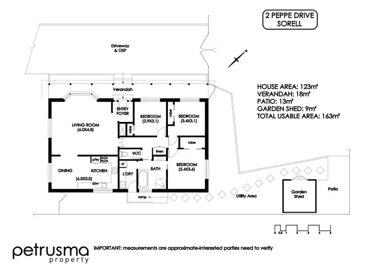 Floorplan of Homely house listing, 2 Peppe Drive, Sorell TAS 7172