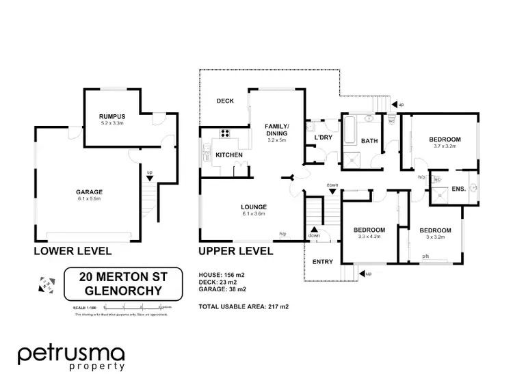 Floorplan of Homely house listing, 20 Merton Street, Glenorchy TAS 7010