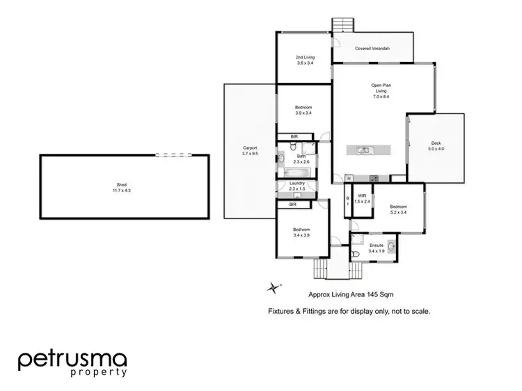 Floorplan of Homely house listing, 343 Top Swamp Road, Lachlan TAS 7140