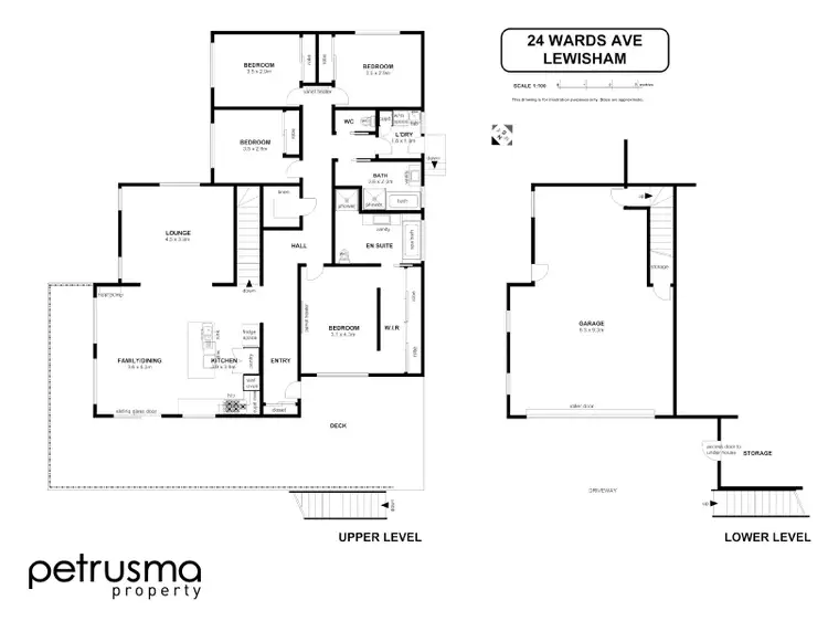 Floorplan of Homely house listing, 24 Wards Avenue, Lewisham TAS 7173