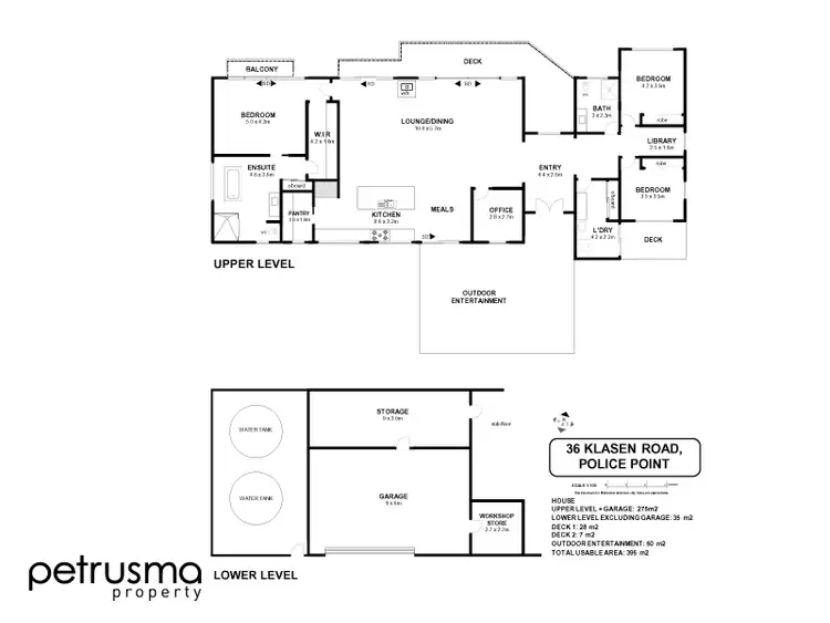 Floorplan of Homely house listing, 36 Klasen Road, Police Point TAS 7116