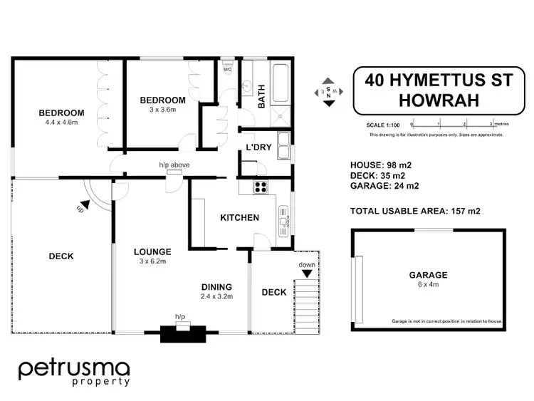 Floorplan of Homely house listing, 40 Hymettus Street, Howrah TAS 7018