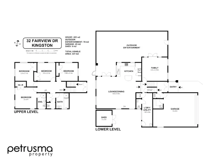 Floorplan of Homely house listing, 32 Fairview Drive, Kingston TAS 7050
