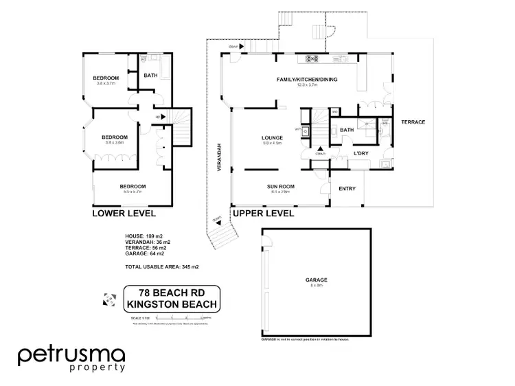 Floorplan of Homely house listing, 78 Beach Road, Kingston Beach TAS 7050