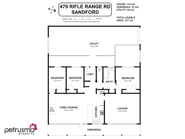 Floorplan of Homely house listing, 479 Rifle Range Road, Sandford TAS 7020