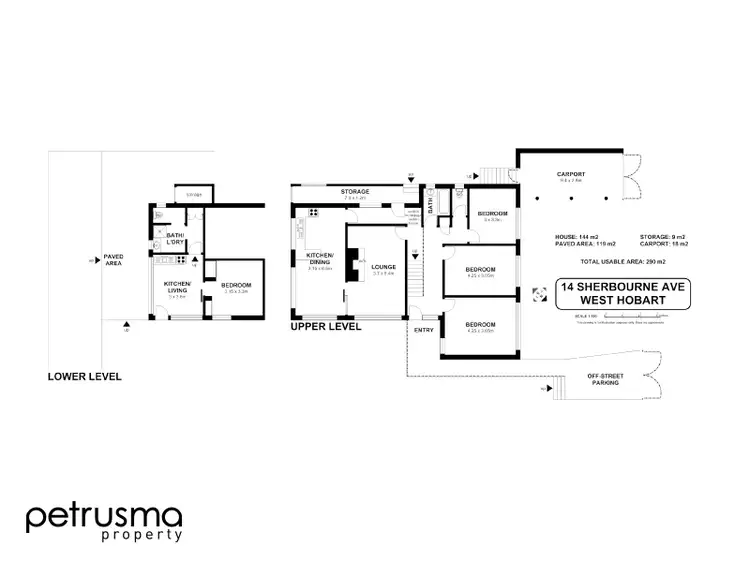 Floorplan of Homely house listing, 14 Sherbourne Avenue,, West Hobart TAS 7000