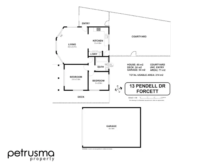 Floorplan of Homely house listing, 13 Pendell Drive, Forcett TAS 7173