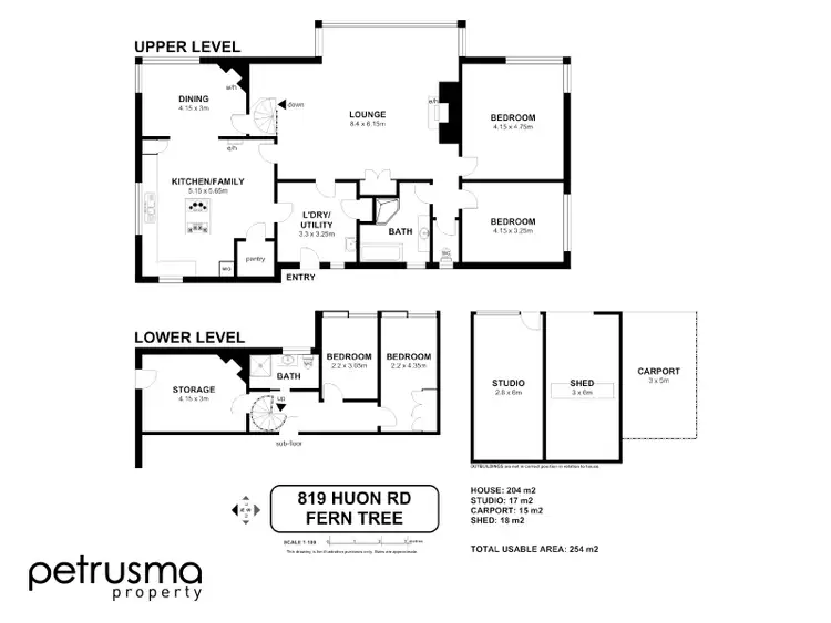 Floorplan of Homely house listing, 819 Huon Road, Fern Tree TAS 7054