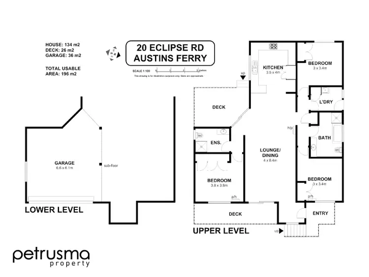Floorplan of Homely house listing, 20 Eclipse Road, Austins Ferry TAS 7011