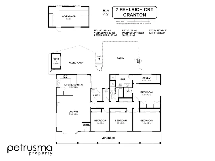 Floorplan of Homely house listing, 7 Fehlrich Court, Granton TAS 7030
