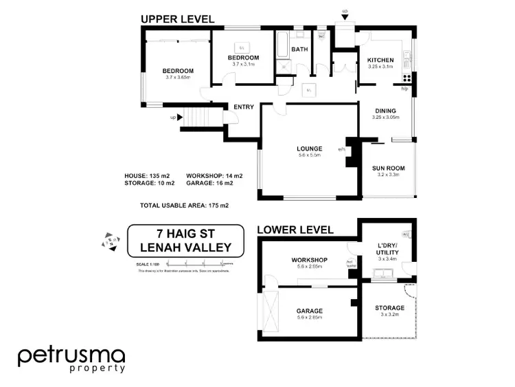 Floorplan of Homely house listing, 7 Haig Street, Lenah Valley TAS 7008