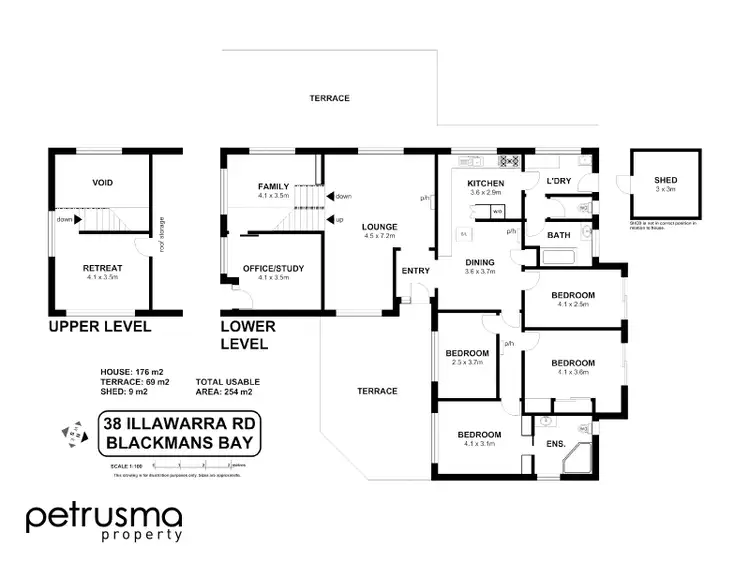 Floorplan of Homely house listing, 38 Illawarra Road, Blackmans Bay TAS 7052