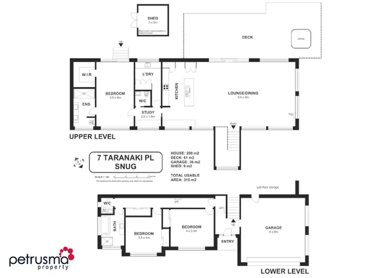 Floorplan of Homely house listing, 7 Taranaki Place, Snug TAS 7054