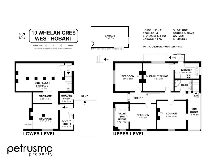 Floorplan of Homely house listing, 10 Whelan Crescent, West Hobart TAS 7000