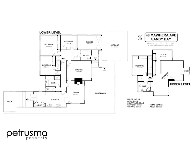 Floorplan of Homely house listing, 48 Mawhera Avenue, Sandy Bay TAS 7005