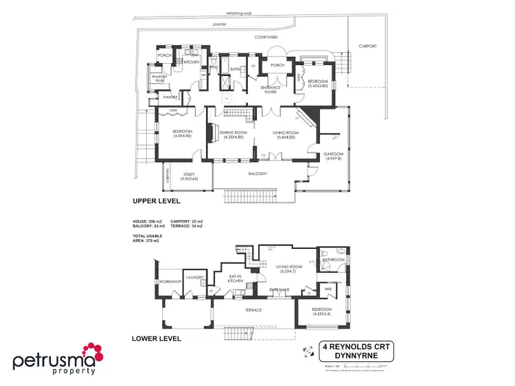 Floorplan of Homely house listing, 4 Reynolds Court, Dynnyrne TAS 7005