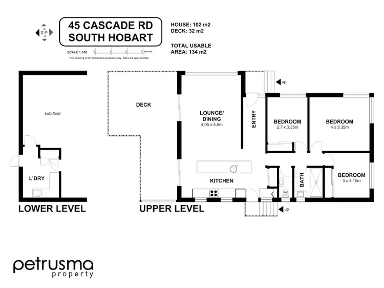Floorplan of Homely house listing, 45 Cascade Road, South Hobart TAS 7004