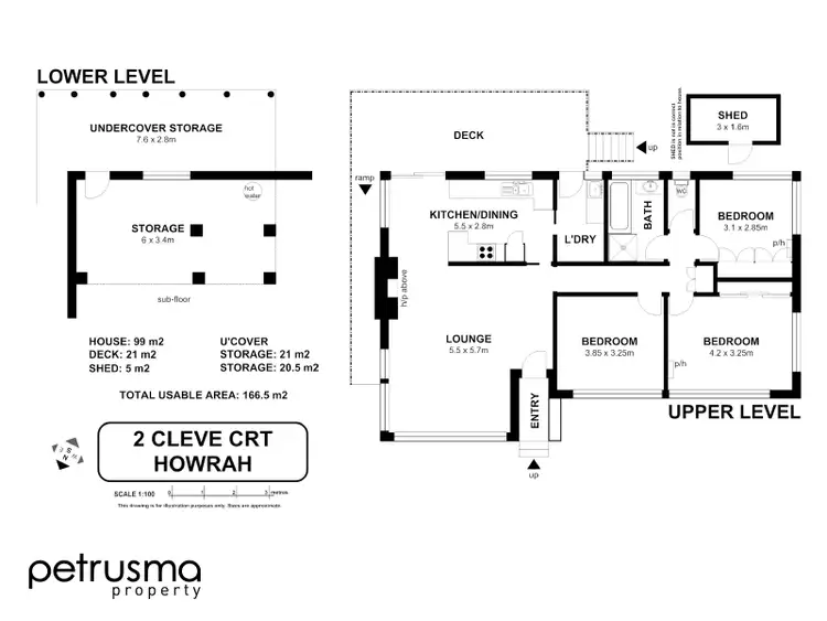Floorplan of Homely house listing, 2 Cleve Court, Howrah TAS 7018