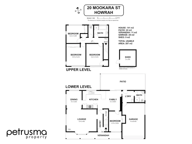 Floorplan of Homely house listing, 20 Mookara Street, Howrah TAS 7018