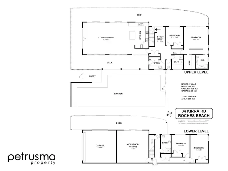 Floorplan of Homely house listing, 34 Kirra Road, Roches Beach TAS 7170