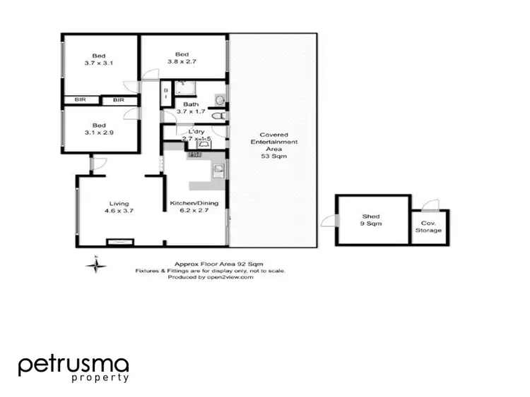 Floorplan of Homely house listing, 332 Back River Road, Magra TAS 7140