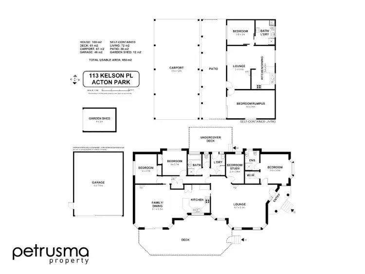 Floorplan of Homely house listing, 113 Kelson Place, Acton Park TAS 7170