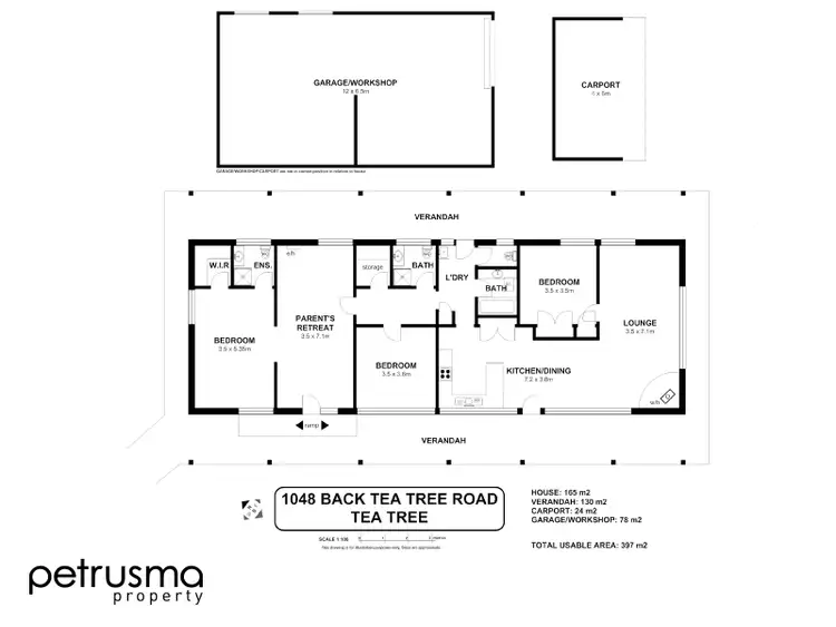 Floorplan of Homely house listing, 1048 Back Tea Tree Road, Tea Tree TAS 7017