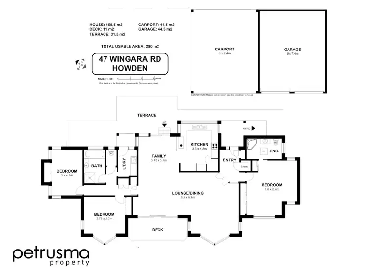 Floorplan of Homely house listing, 47 Wingara Road, Howden TAS 7054