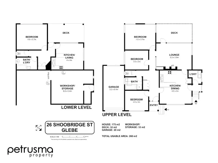 Floorplan of Homely house listing, 26 Shoobridge Street, Glebe TAS 7000