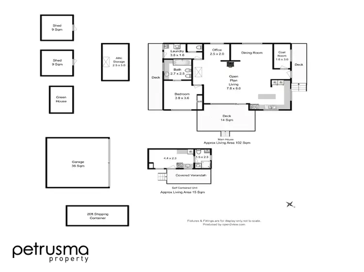 Floorplan of Homely house listing, 1 White Timber Road, Lachlan TAS 7140