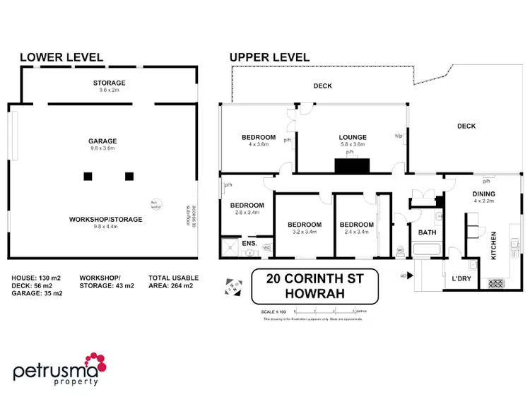 Floorplan of Homely house listing, 20 Corinth Street, Howrah TAS 7018