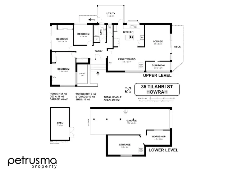 Floorplan of Homely house listing, 35 Tilanbi Street, Howrah TAS 7018