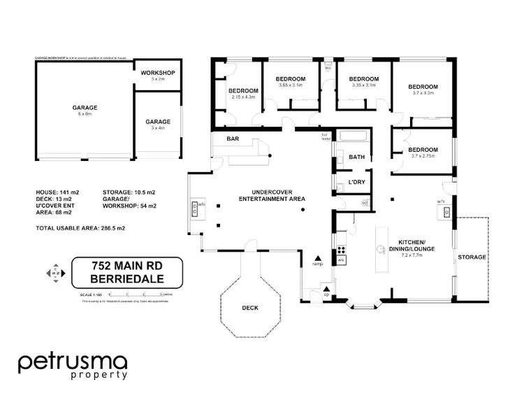 Floorplan of Homely house listing, 752 Main Road, Berriedale TAS 7011