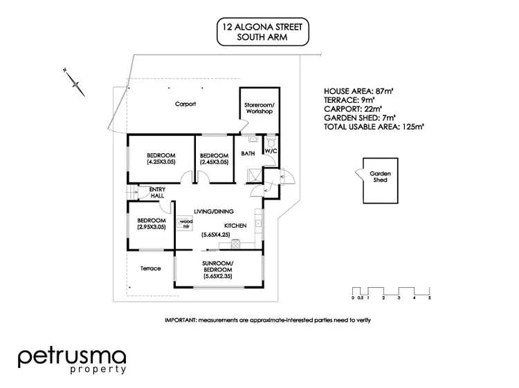Floorplan of Homely house listing, 12 Algona Street, South Arm TAS 7022