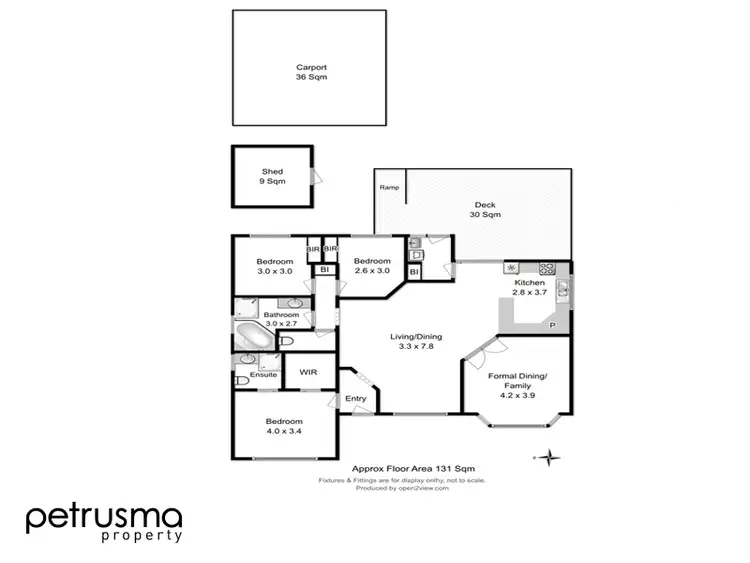 Floorplan of Homely house listing, 40 Churinga Waters Drive, Old Beach TAS 7017