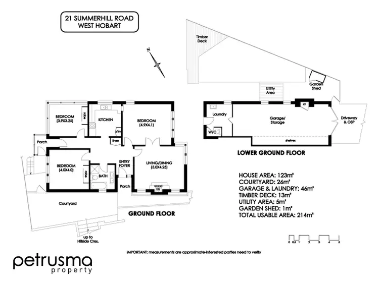 Floorplan of Homely house listing, 21 Summerhill Road, West Hobart TAS 7000
