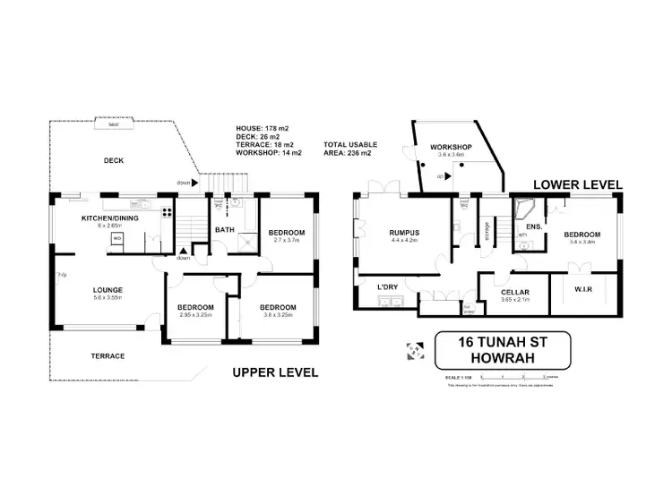 Floorplan of Homely house listing, 16 Tunah Street, Howrah TAS 7018