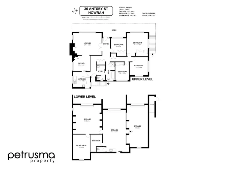 Floorplan of Homely house listing, 36 Anstey Street, Howrah TAS 7018