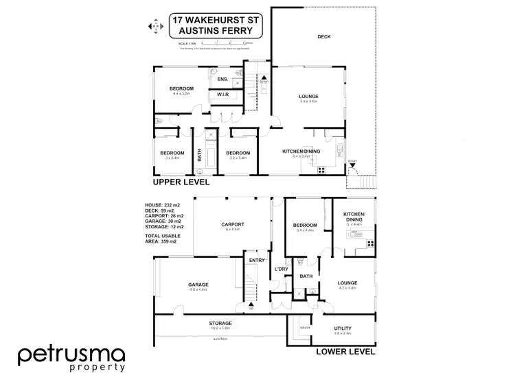 Floorplan of Homely house listing, 17 Wakehurst Road, Austins Ferry TAS 7011