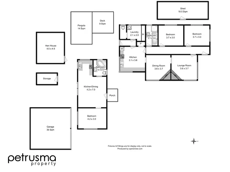 Floorplan of Homely house listing, 92 Lachlan Road, Lachlan TAS 7140