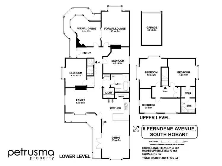 Floorplan of Homely house listing, 5 Ferndene Avenue, South Hobart TAS 7004
