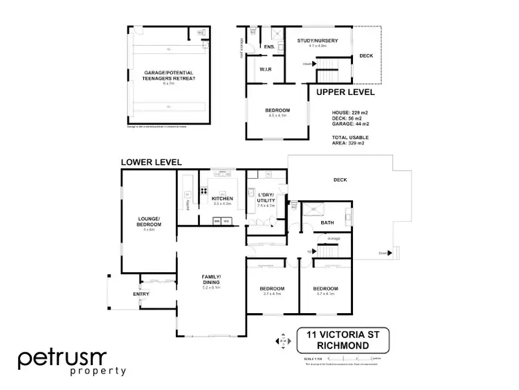 Floorplan of Homely house listing, 11 Victoria Street, Richmond TAS 7025
