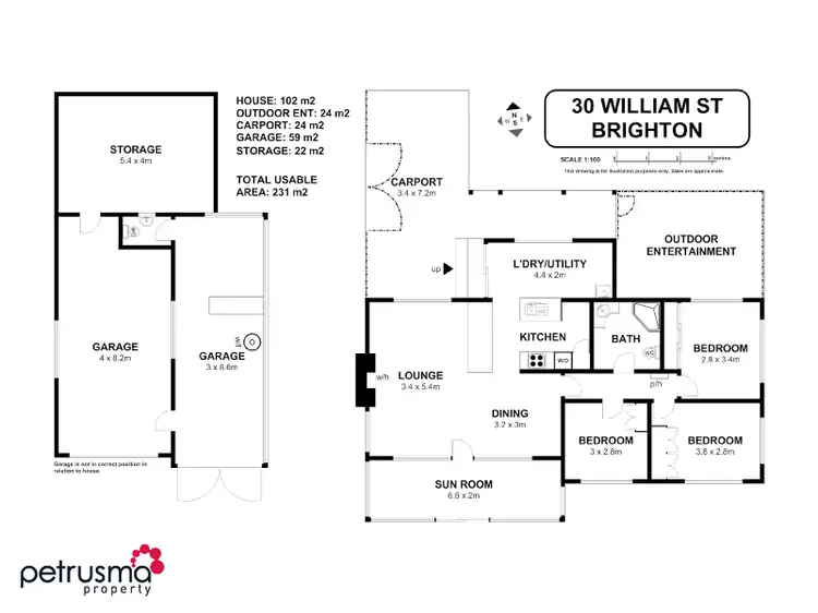 Floorplan of Homely house listing, 30 William Street, Brighton TAS 7030