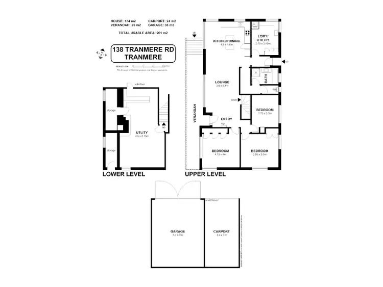 Floorplan of Homely house listing, 138 Tranmere Road, Howrah TAS 7018