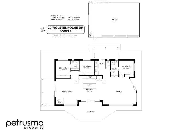 Floorplan of Homely house listing, 39 Wolstenholme Drive, Sorell TAS 7172