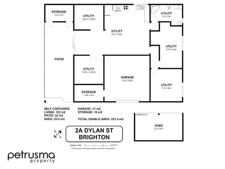 Floorplan of Homely land listing, 2A Dylan Street, Brighton TAS 7030